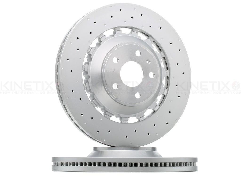 FOR AUDI TTRS TT RS FVx 8S FRONT BRAKE DISCS PAIR 370mm 8S0615301C 8S0615301E