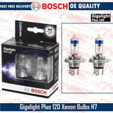 BOSCH GIGALIGHT PLUS 120 H1 H4 H7 XENONGAS HEADLAMP HEADLIGHT CAR VAN BULBS PACK