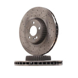 FOR MERCEDES GLC200d GLC250d GLC350d GLC300de FRONT BRAKE DISCS PAIR 342mm