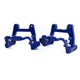 FOR VW GOLF R32 MK5 REAR LEFT RIGHT BRAKE CALIPER CARRIER SLIDER BRACKETS BLUE