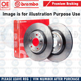 282mm Rear Brembo Brake Discs With Screws For Audi A3 (8P) -2012