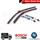 2X WINDSCREEN WIPER BLADES (PAIR) 3397007120 BOSCH SET A120S QUALITY REPLACEMENT