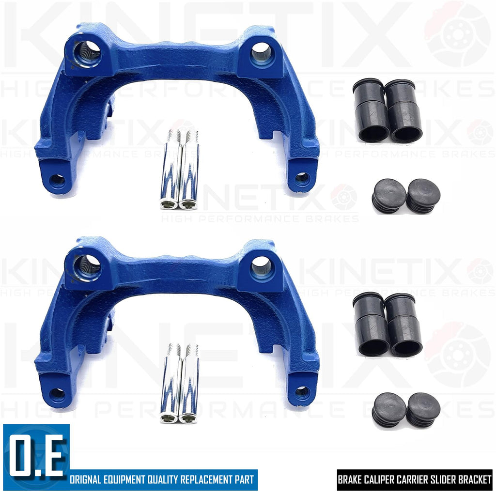 FOR AUDI A3 Q2 TT VW GOLF MK7 T-ROC TOURAN REAR BRAKE CALIPER CARRIERS BLUE