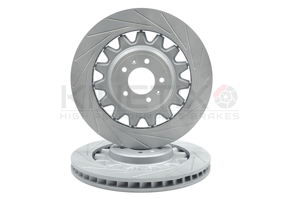 FITS PEUGEOT 308 GTI 1.6 GTi 2015-2021 MK2 FRONT LEFT & RIGHT BRAKE DISCS 380mm