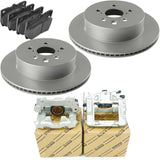 FOR GENUINE LEXUS IS200D IS220D IS250 REAR BRAKE CALIPERS OEM VENTED DISCS PADS