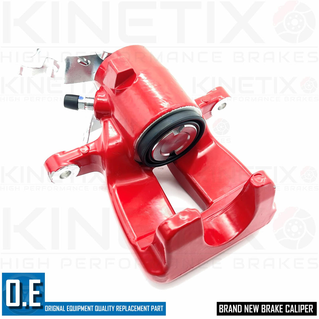 FOR SEAT ALTEA LEON SKODA OCTAVIA 2.0 TDI RS REAR LEFT BRAKE CALIPER NEW RED LH