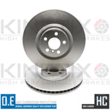 FOR MINI COUNTRYMAN F60 John Cooper Works FRONT BRAKE DISCS PAIR 360mm OEQ NEW