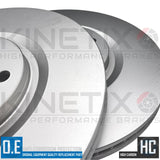 FOR MINI COUNTRYMAN F60 John Cooper Works FRONT BRAKE DISCS PAIR 360mm OEQ NEW