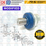 FOR RENAULT CLIO 197 200 MEGANE MK3 RS SPORT TOP BOTTOM HUB ARM BALL JOINT PIVOT