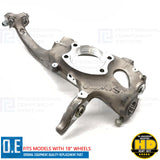 FOR PORSCHE MACAN FRONT LEFT SUSPENSION STEERING KNUCKLE ASSEMBLY 95B407253F LH