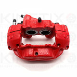 FOR AUSTIN PRINCESS ESCORT CAPRI TRIUMPH TR8 4 POT BRAKE CALIPERS RED UPGRADED