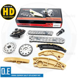 FOR JAGUAR XF 2.0d UPPER & LOWER DIESEL TIMING CHAIN KIT SET