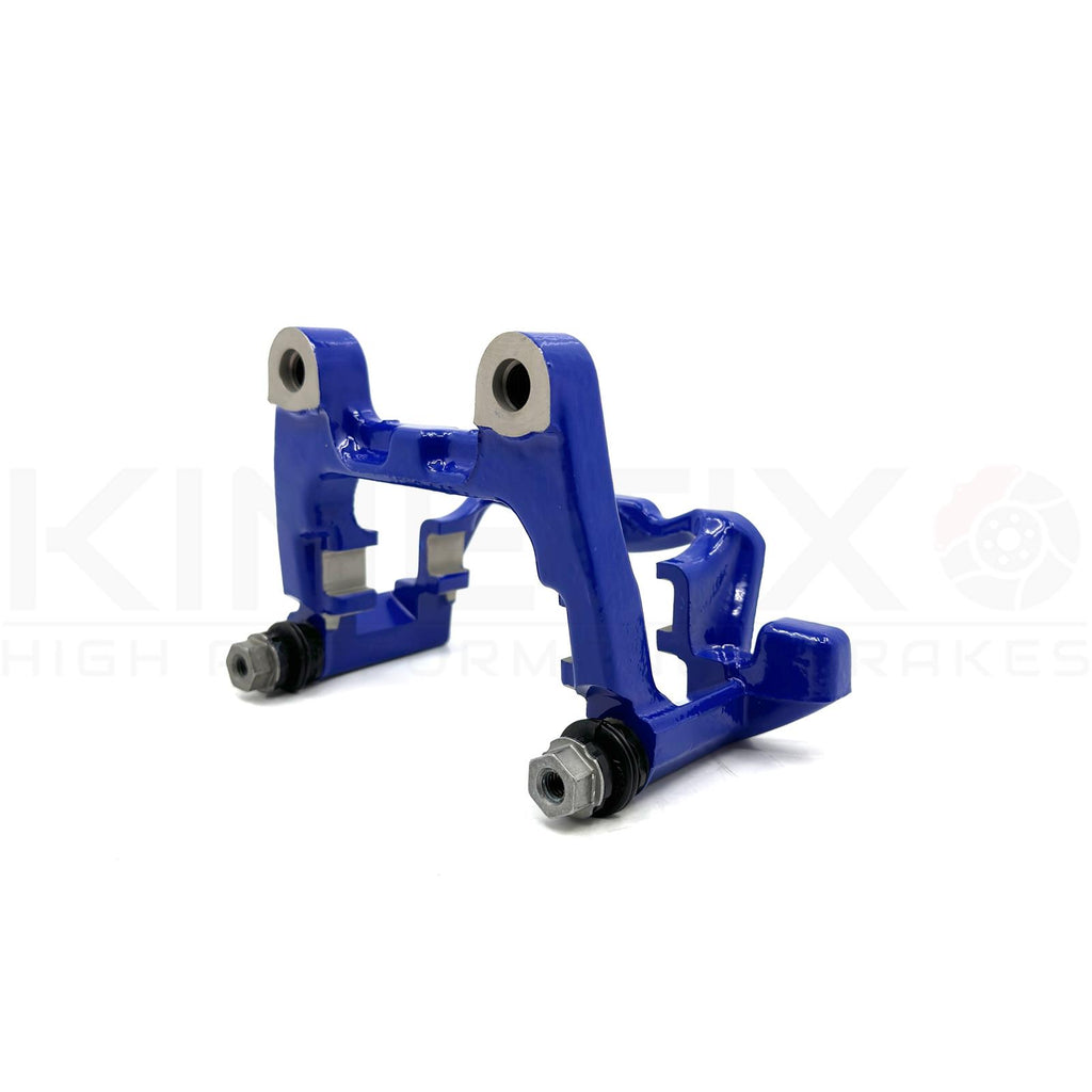 FOR VW GOLF R MK6 REAR AXLE RIGHT BRAKE CALIPER CARRIER SLIDER BRACKET BLUE RH