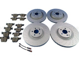 FOR MERCEDES S63 S65 CL63 CL65 AMG FRONT REAR BRAKE DISCS PADS 390mm 365mm