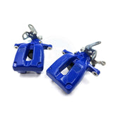 FOR VW GOLF R32 MK5 REAR LEFT RIGHT BRAKE CALIPER PAIR BLUE BRAND NEW UNITS