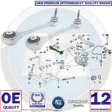 BMW 6 7 SERIES E63 E64 E65 REAR UPPER LEFT RIGHT SUSPENSION TRACK CONTROL ARMS