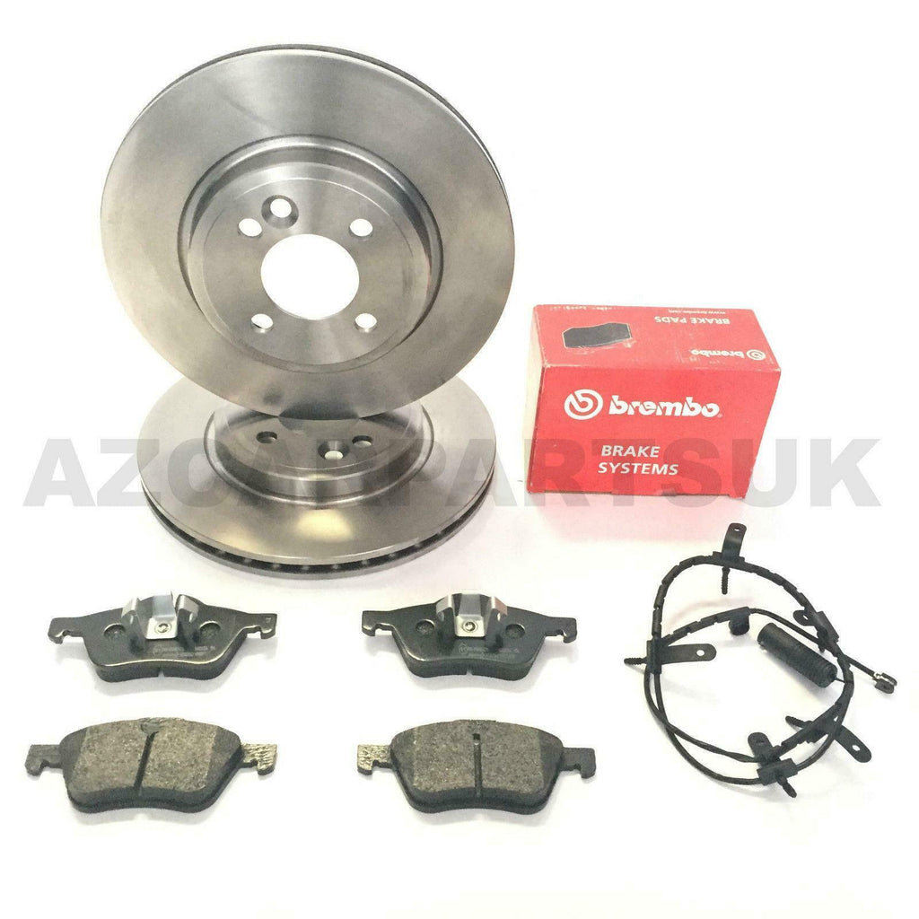 Bmw Mini One/D/Cooper + S -06 Front Brembo Brake Discs And Pads + Wear Sensors