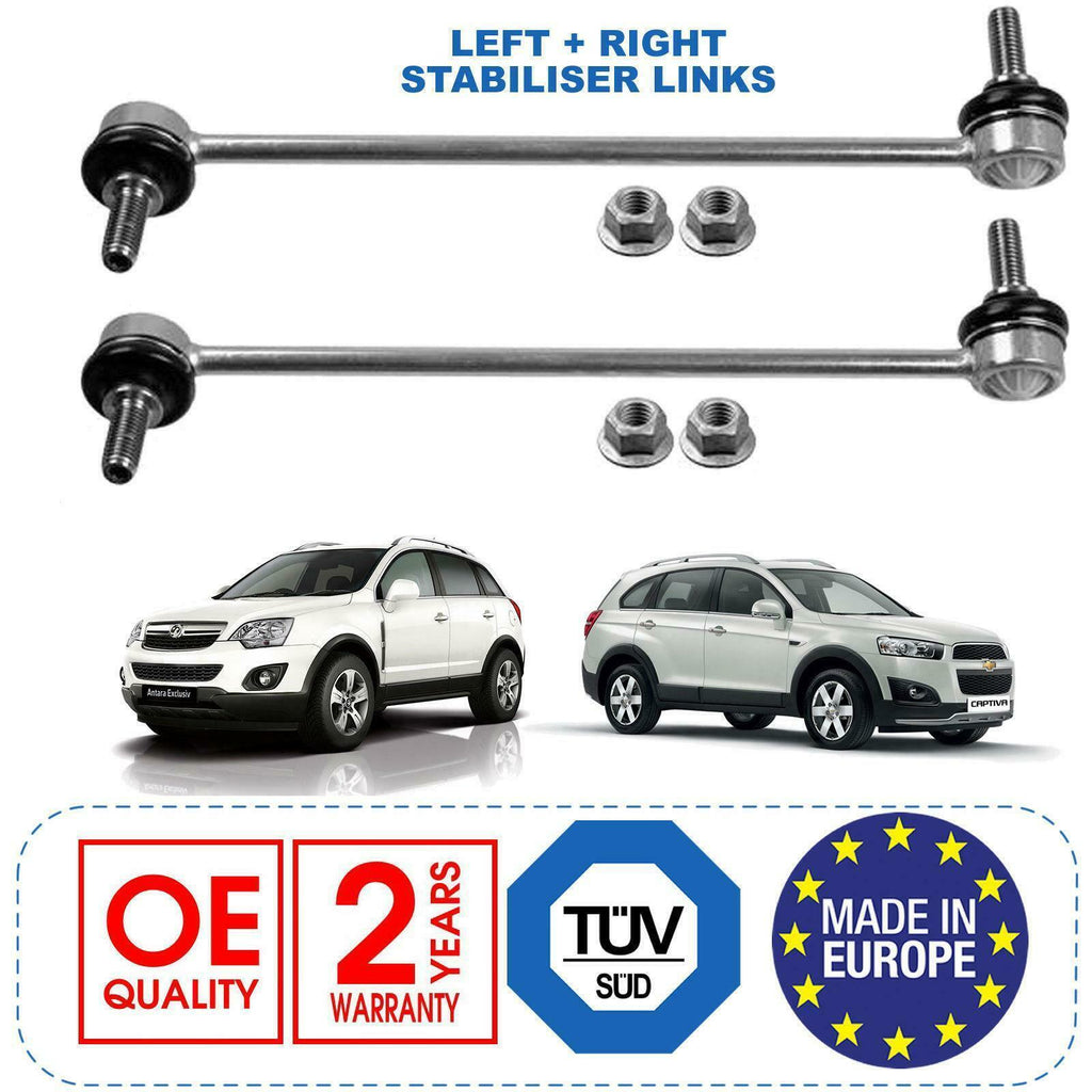 CHEVROLET CAPTIVA VAUXHALL ANTARA FRONT ANTIROLL STABILISER BAR LINK LINKS SET