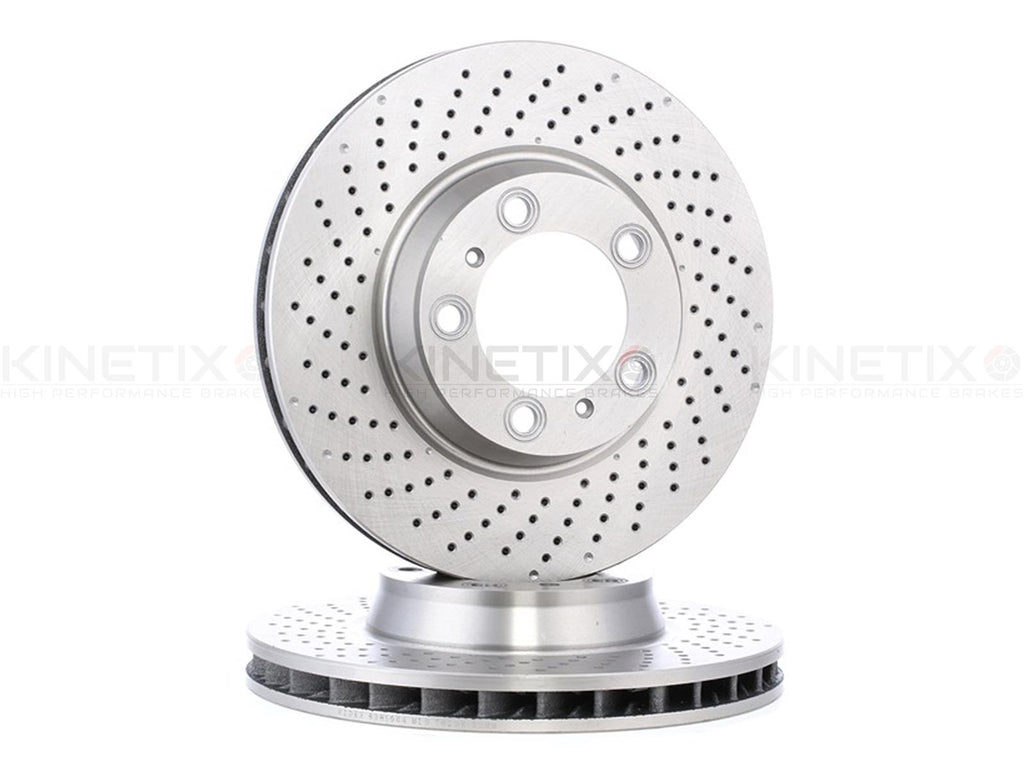 FOR PORSCHE 911 (992,996,997) TARGA FRONT LEFT RIGHT BRAKE DISCS PAIR 330mm