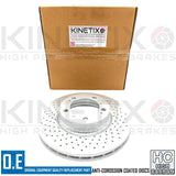 FITS PORSHCE BOXSTER 2.9 KINETIX FRONT CROSS DRILLED BRAKE DISCS PAIR 318mm