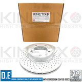 FITS PORSHCE BOXSTER S 3.4 KINETIX FRONT CROSS DRILLED BRAKE DISCS PAIR 318mm