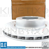 FITS PORSHCE BOXSTER S 3.4 KINETIX FRONT CROSS DRILLED BRAKE DISCS PAIR 318mm