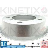 FITS PORSCHE BOXSTER KINETIX REAR CROSS DRILLED BRAKE DISCS PAIR 299mm COATED