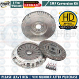 VW GOLF BORA SHARAN 1.9 TDi DUAL TO SOLID MASS FLYWHEEL CONVERSION CLUTCH KIT