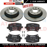 FOR AUDI A3 2.0 TDI TFSI 8P1 8PA REAR MINTEX BRAKE DISCS BRAKE PADS KIT 282mm