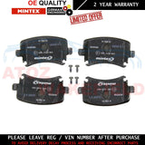 FOR AUDI A3 2.0 TDI TFSI 8P1 8PA REAR MINTEX BRAKE DISCS BRAKE PADS KIT 282mm