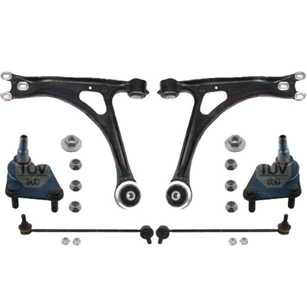 FOR AUDI A3 S3 TT VW GOLF R32 FRONT LOWER SUSPENSION WISHBONE CONTROL ARMS LINKS