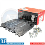 FOR AUDI A6 A7 A8 50 TDI FRONT DRILLED BRAKE DISCS BREMBO PADS SENSORS 350mm