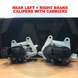 FOR AUDI A6 A6 AVANT QUATTRO 2005> REAR ELECTRIC HAND BRAKE CALIPERS X2