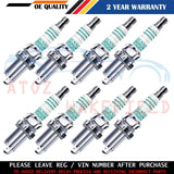 FOR AUDI RS4 RS5 RS6 R8 DENSO IDIRIUM TOUGH SPARK PLUGS SET 06H905604 101905621C