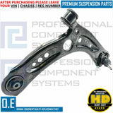 FOR AUDI S3 8V FRONT LOWER LEFT RIGHT SUSPENSION WISHBONE ARMS & DROP LINKS