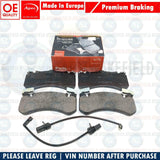 FOR AUDI S6 S7 S8 W12 FRONT PREMIUM APEC BRAKE PADS 4H0698151J BRAND NEW