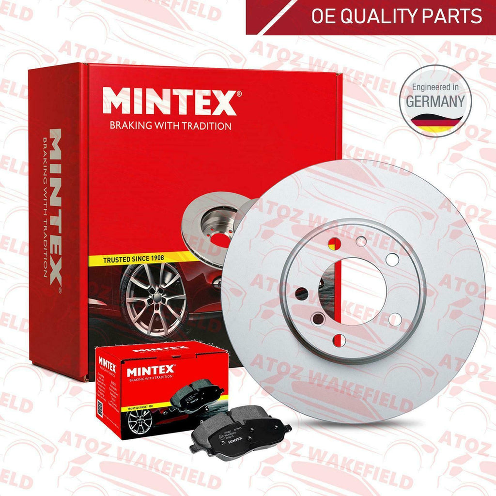 FOR AUDI SEAT SKODA VW FRONT PREMIUM QUALITY MINTEX BRAKE DISCS PADS 256mm