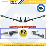 FOR BMW 1 SERIES E81 E82 E87 E88 FRONT INNER OUTER TRACK TIE RODS ENDS ASSEMBLY