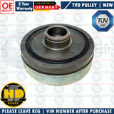 FOR BMW X3 18d 2.0 DIESEL TORSION VIBRATION DAMPER CRANKSHAFT PULLEY B47D20A TVD