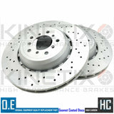 FOR BMW 1M M3 E90 E92 E93 E82 FRONT BRAKE DISCS BREMBO PADS SENSORS 360mm