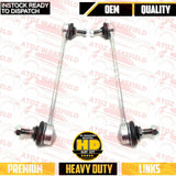 FOR BMW 3 E46 INC M3 3.2 FRONT ANTI ROLL BAR STABILISER DROP LINKS HEAVY DUTY X2