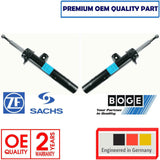 FOR BMW 3 SERIES E90 E91 E92 E93 2 X FRONT AXLE GAS SHOCKERS SHOCKS ABSORBERS LR