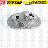 FOR BMW 330d 335d 335i 340i M SPORT DIMPLED GROOVED FRONT BRAKE DISCS PAIR 370mm