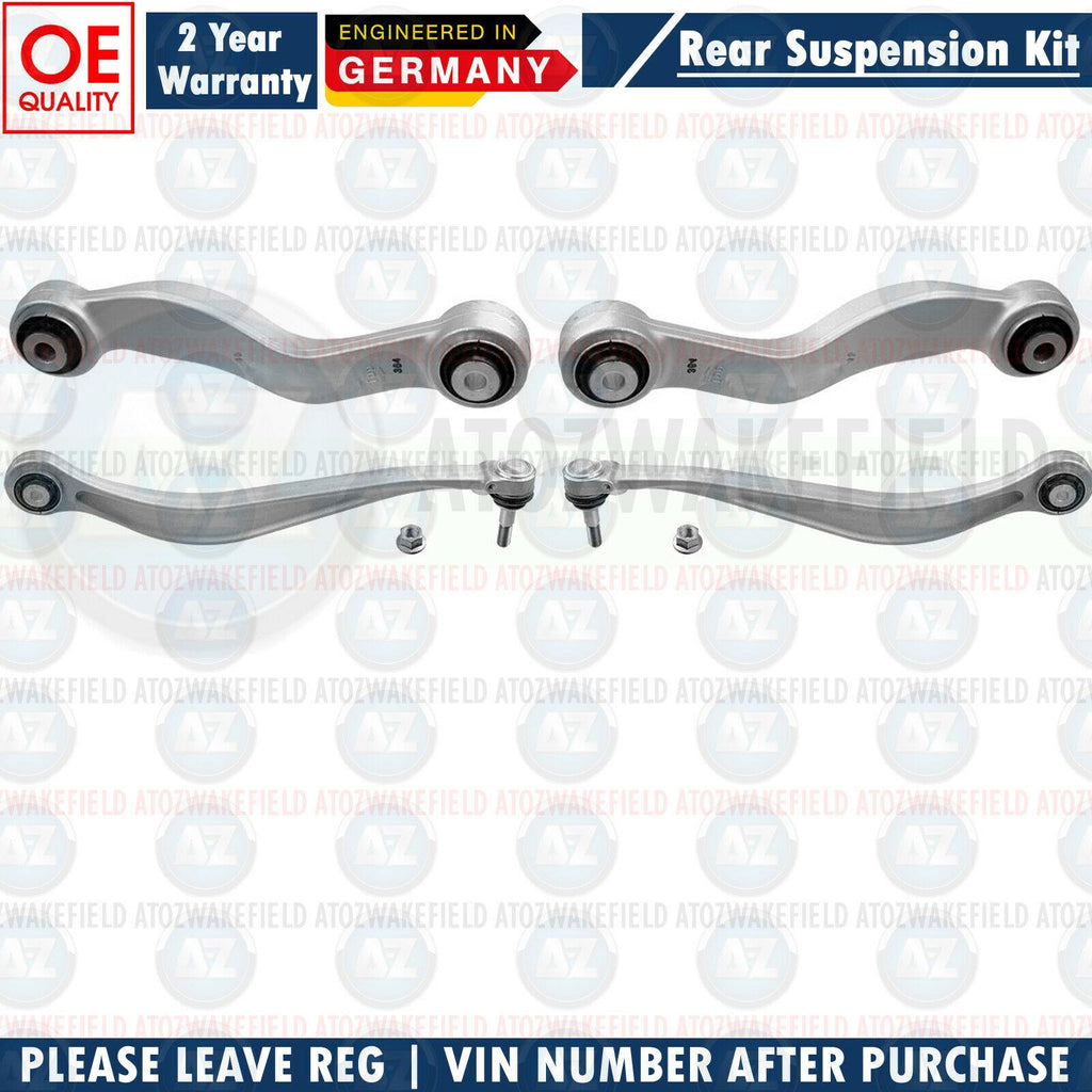 FOR BMW 5 6 7 SERIES REAR AXLE UPPER LOWER SUSPENSION WISHBONE CONTROL ARMS SET