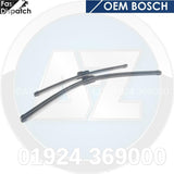 FOR BMW 5 SERIES F10 F11 TOURING FRONT BOSCH WIPER BLADE BLADES SET 09-