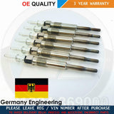 FOR BMW 330d 335d 525d 530d 535d X5 X6 DIESEL HEATER GLOW PLUGS SET 12237786869