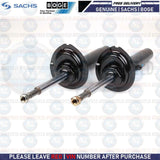 FOR BMW E46 M3 3.2 FRONT + REAR SHOCK ABSORBER STRUTS SHOCKERS SACHS BOGE GERMAN