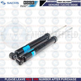 FOR BMW E46 M3 3.2 FRONT + REAR SHOCK ABSORBER STRUTS SHOCKERS SACHS BOGE GERMAN