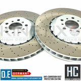 FOR BMW M5 F10 KINETIX FRONT REAR LEFT RIGHT CROSS DRILLED BRAKE DISCS 400m 396m