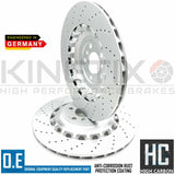 FOR BMW M5 F10 KINETIX FRONT REAR LEFT RIGHT CROSS DRILLED BRAKE DISCS 400m 396m